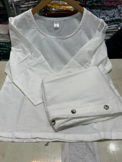 Cotton Top and Palazzo Set