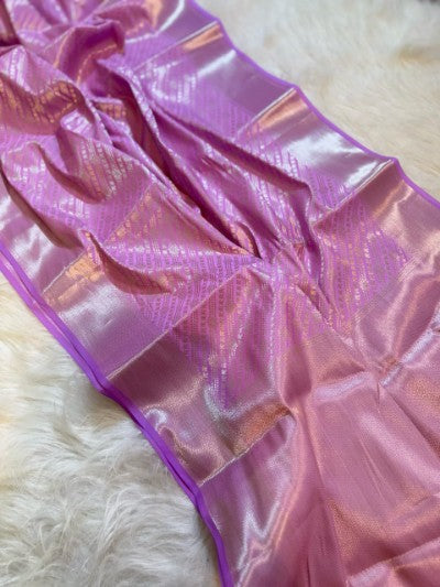 Banarasi Bridal Kanjivaram Tissue Katan Silk Saree