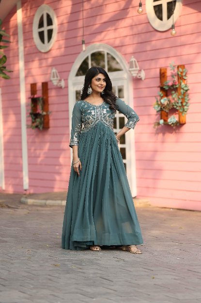 Elegance Redefined Graceful Gown