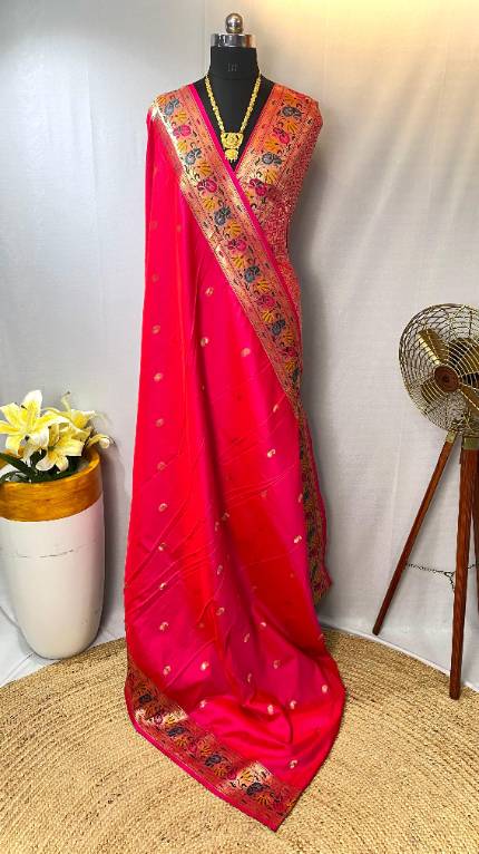 New Paithani Silk Saree